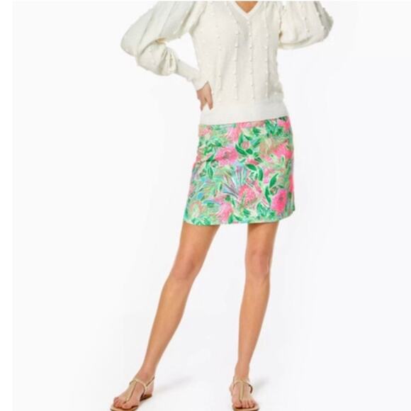NWOT Lilly Pulitzer Knit Jonas Skort in Coming in Hot Size 12 - Picture 1 of 3